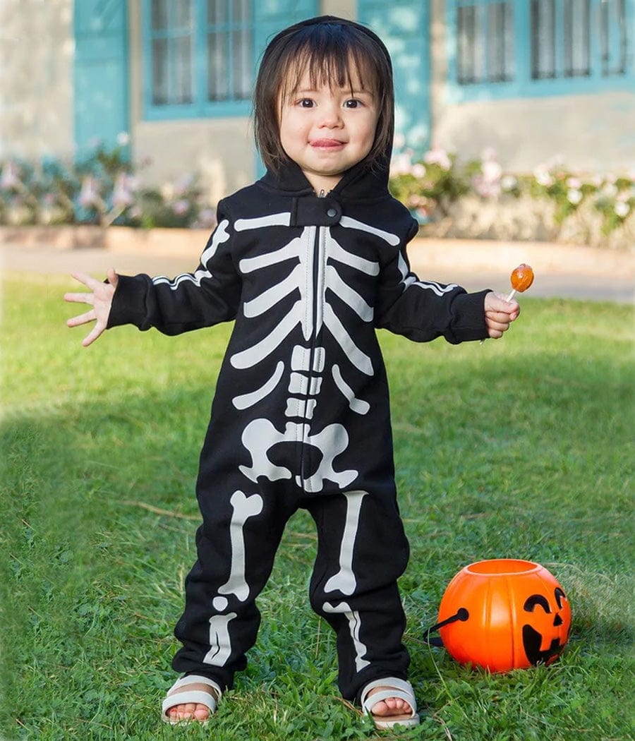 Toddler skeleton costume